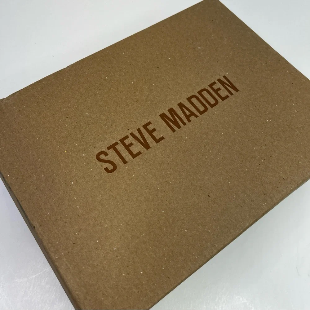 Steve Madden Beki Two-Piece Flare Heel Sandals clear blush - 6 - Picture 11 of 12